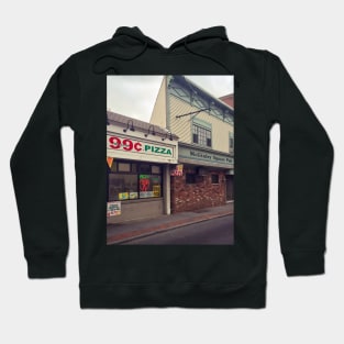 Pizza Pub Buildings Street Jersey City NJ Hoodie